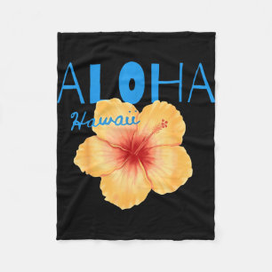 Cobertor De Velo Aloha havaí da ilha - sinta o aloha