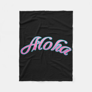 Cobertor De Velo Aloha Praias Coloridas Surfe de Abacaxi (2 lados)