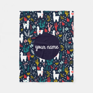 Cobertor De Velo Alpaca Blanket Personalizado