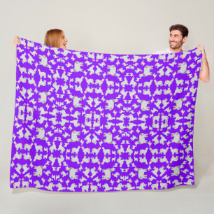 Cobertor De Velo Alpacas bonitas com bolhas brilhantes flores diver