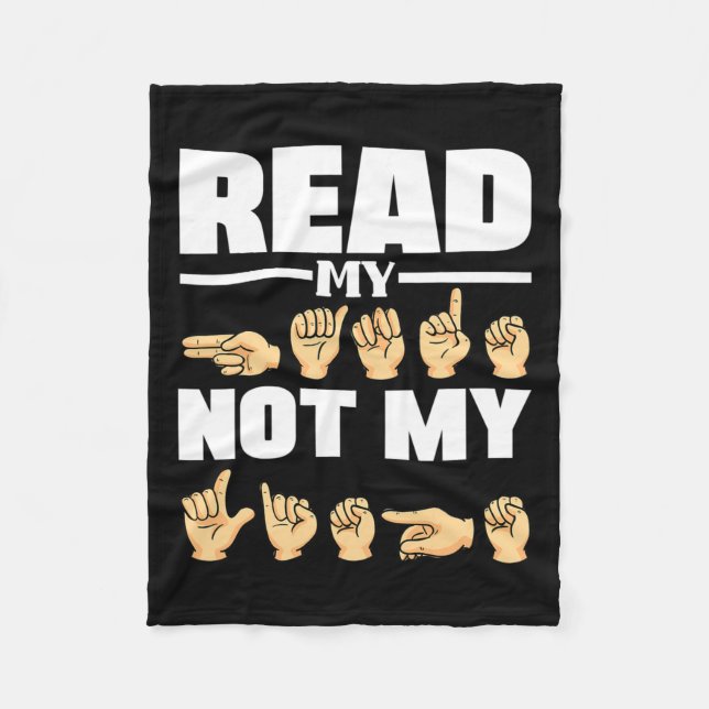 Cobertor De Velo Alphabet American Sing Language Asl Cote (Frente)