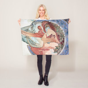 Cobertor De Velo Alphonse Mucha