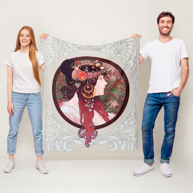 Cobertor De Velo Alphonse Mucha (In Situ)