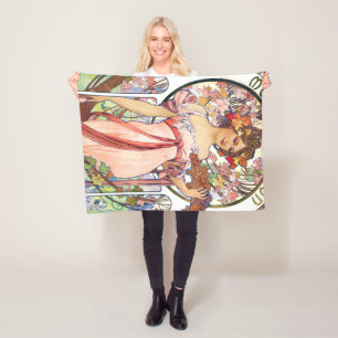 Cobertor De Velo Alphonse Mucha