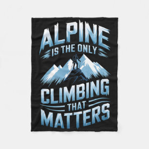 Cobertor De Velo Alpino é a única escalada com problemas