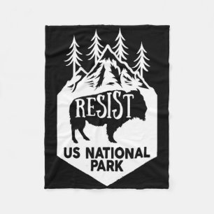 Cobertor De Velo Alt Us National Park Resist Service