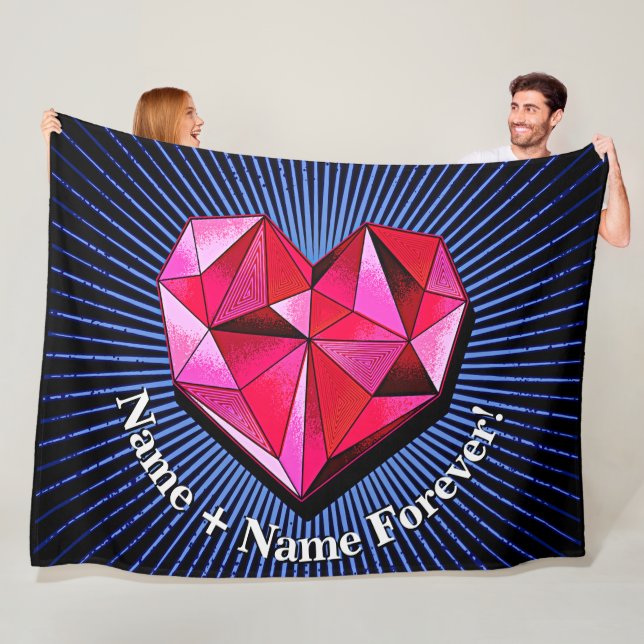 Cobertor De Velo Alterar Nome Adicionar Texto Vermelho Geométrico C (In Situ)