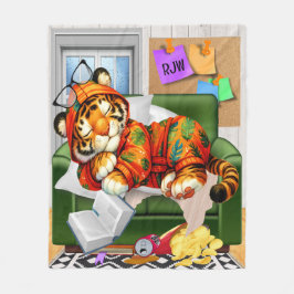 COBERTOR DE VELO AMAMOS VOCÊ TIGER