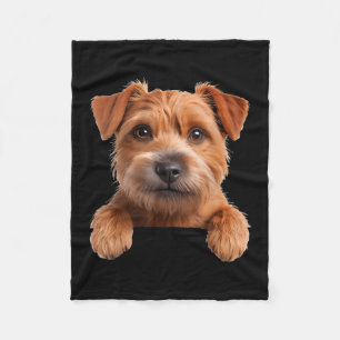 Cobertor De Velo Amante de cachorro engraçado fofo Norfolk terrier 
