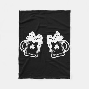 Cobertor De Velo Amante de Cervejas e Bebedor de Seios no Dia de Sã