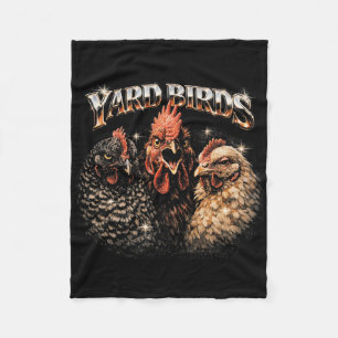 Cobertor De Velo Amante de Frango de Quintal dos Anos 80 Música Roc