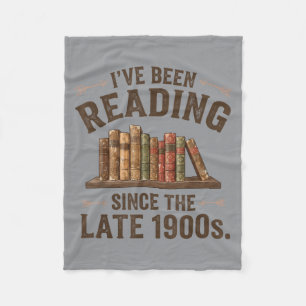 Cobertor De Velo Amantes de Livros Desde o Final dos Anos 1900