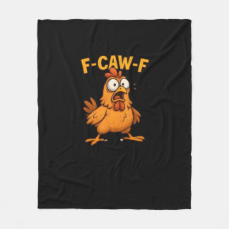 Cobertor De Velo Amantes de Pássaros F Caw F Pun Desenho Legal Únic