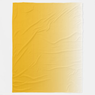 Cobertor De Velo amarelo do ombre do inclinação do Dois-tom