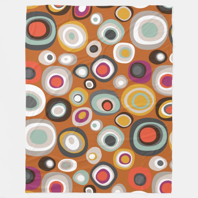 Cobertor De Velo âmbar do ponto do boho de Vêneto (Frente)