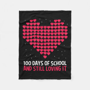 Cobertor De Velo Ame 100 Dias De Presente Escolar Para Estudante De