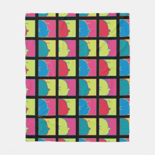 Cobertor De Velo Amendoins   Modern Pop Art Charlie Brown