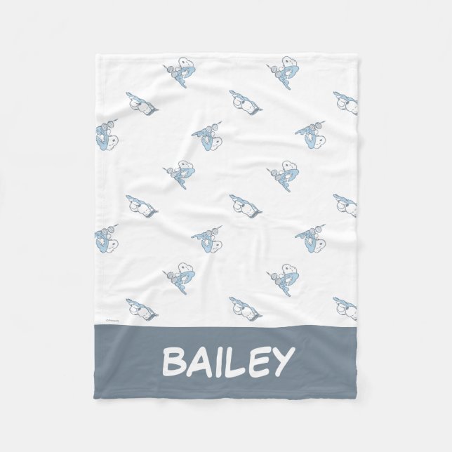 Cobertor De Velo Amendoins | Padrão de Tempo do Sono (Frente)