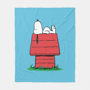 Cobertor De Velo Amendoins Snoopy Cochilando