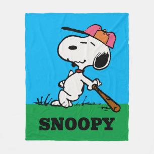 Cobertor De Velo Amendoins   Snoopy no Bat
