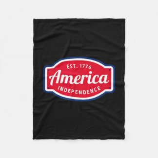 Cobertor De Velo América é 1776 independência 4 de julho