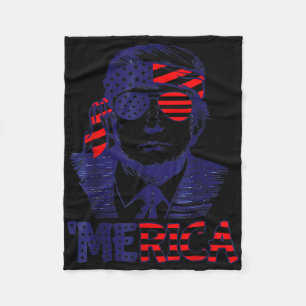 Cobertor De Velo América legal Trump Feliz 4 de julho Trump America