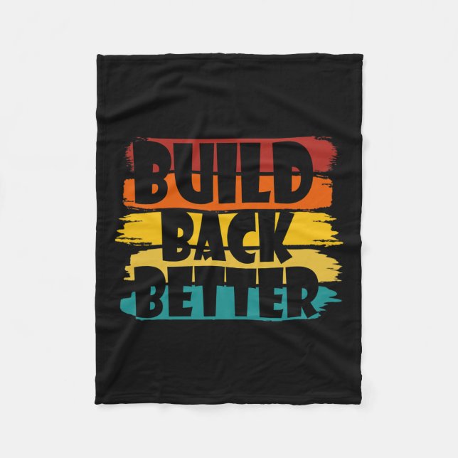 Cobertor De Velo América Melhor - Bidden Harris 20 (Frente)