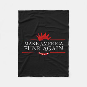 Cobertor De Velo America Punk Novamente Anti Trump Rock Idea