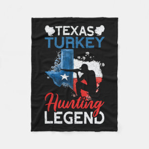 Cobertor De Velo América Texas Turquia caçando lenda Engraçado Turq
