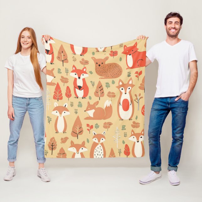 Cobertor De Velo Amigos da Floresta Cozy 2 (In Situ)