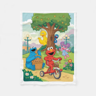Cobertor De Velo Amigos de Desenho Animado da Floresta Manta de Fle