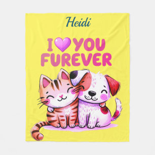 Cobertor De Velo Amo-te Fleece Blanket