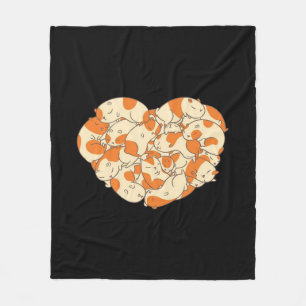 Cobertor De Velo Amor Cardíaco de Suíno Suíno-bê-coxa