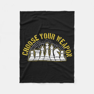 Cobertor De Velo Amor Chess Escolha Sua Arma Dotada Ideia Chess