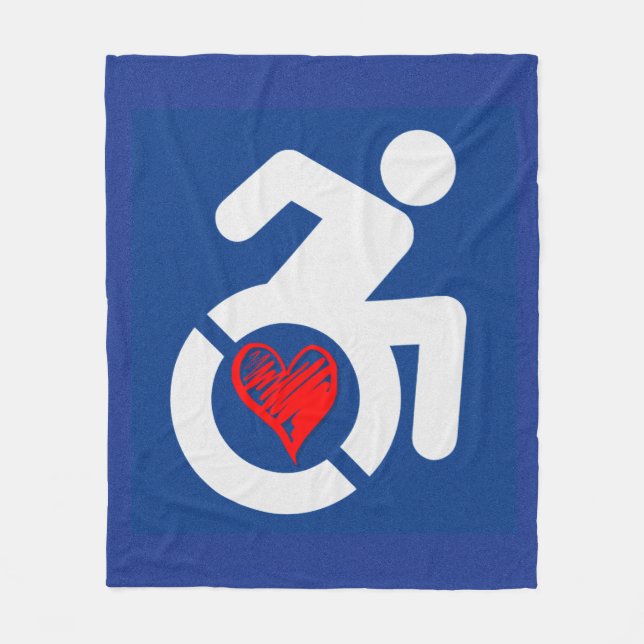 Cobertor De Velo Amor Deficiente (Frente)