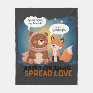 Cobertor De Velo amor espalhado