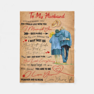 Cobertor De Velo Amor Marido Carta Ao Meu Marido Eu Te Amo