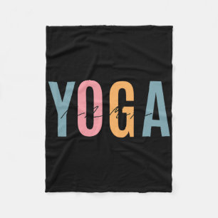 Cobertor De Velo Amor Pelo Yoga. Sendo Uma Mãe Yoga 
