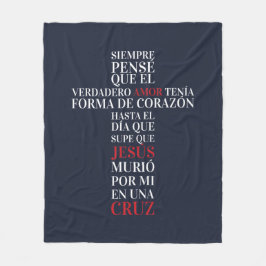 Cobertor De Velo Amor verdadeiro