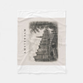 Cobertor De Velo Amsterdam | Vintage Travel City Design