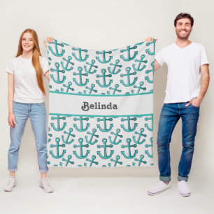Cobertor De Velo Âncora Personalizada Náutica