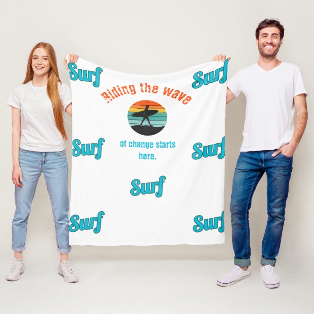 Cobertor De Velo Andando pela onda de mudança (In Situ)