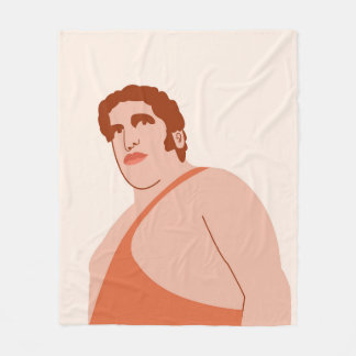 Cobertor De Velo Andre the Giant
