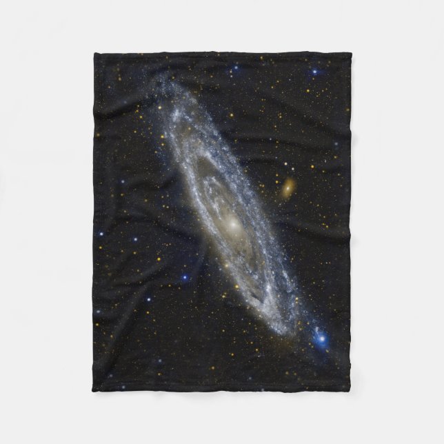Cobertor De Velo Andromeda Galaxy Starry Sky (Frente)