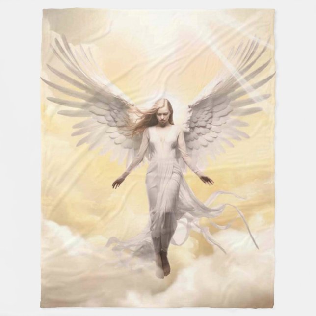 Cobertor De Velo Angel - Emo - Fleece Blanket (Frente)
