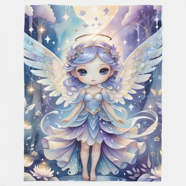 Cobertor De Velo Angel Fleece Blanket (Frente)