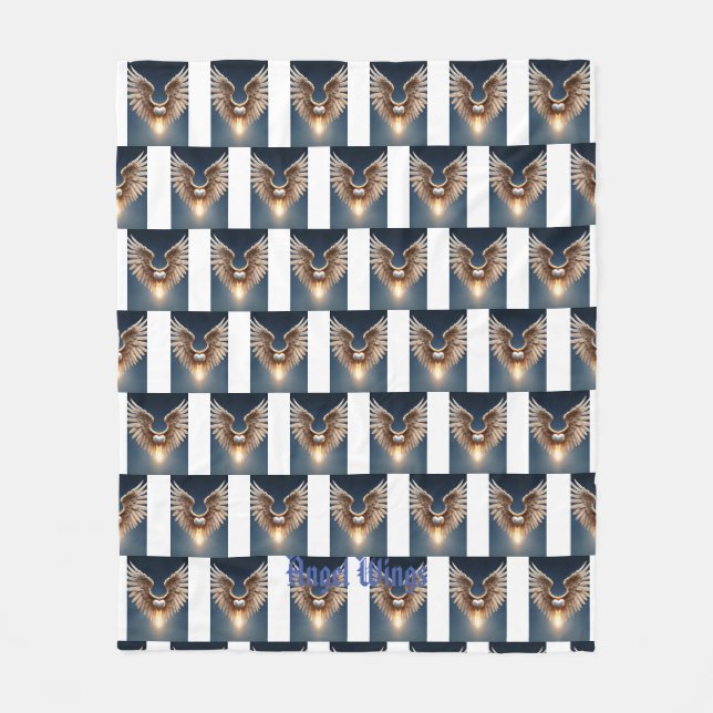 Cobertor De Velo Angel Wings Lovely (Frente)