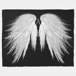 Cobertor De Velo ANGEL WINGS Monograma Preto