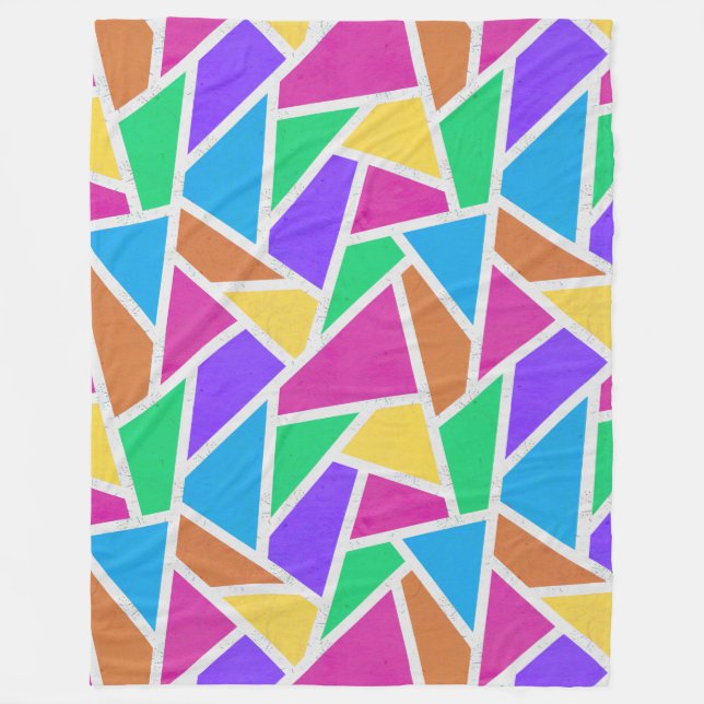 Cobertor De Velo Ângulo direito do arco-íris (Frente)