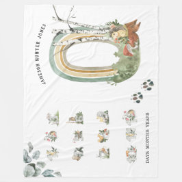 Cobertor De Velo Animais Florestais | Pecuária